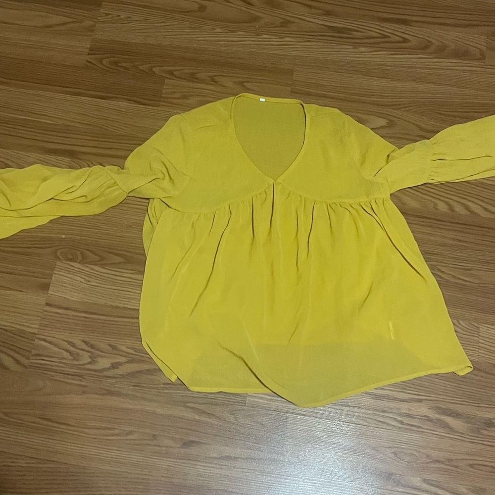 Yellow Women's Top